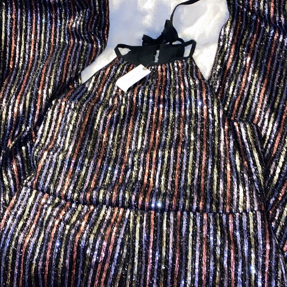 Anthropologie Disco Jumpsuit Authentic used one time only like new - Picture 4 of 6